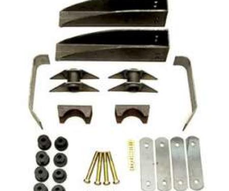 Chevy Rear Spring Pocket Kit, 1955-1957
