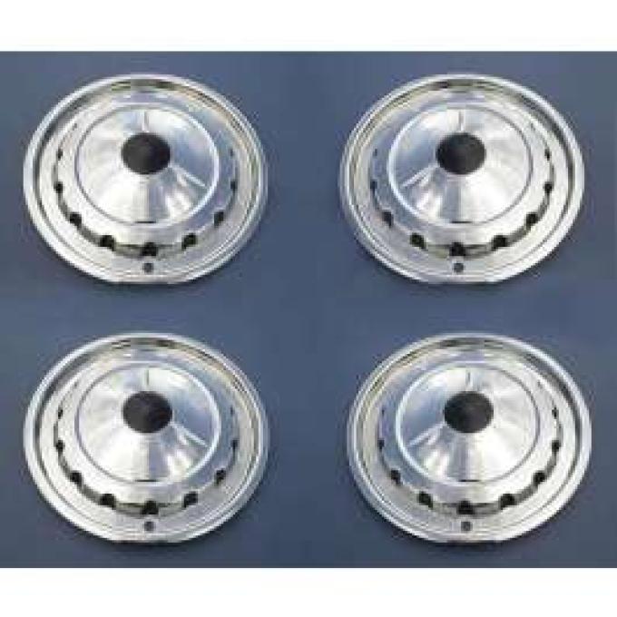 Chevy Wheel Cover Set, Full, Bel Air, 1957
