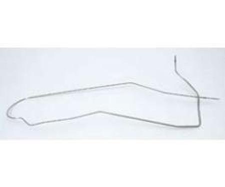 Chevy Fuel Line, Long, Gas Tank To Fuel Pump, Outside Frame, For Cars With Dual Exhaust, 5/16, V8, 1955-1957