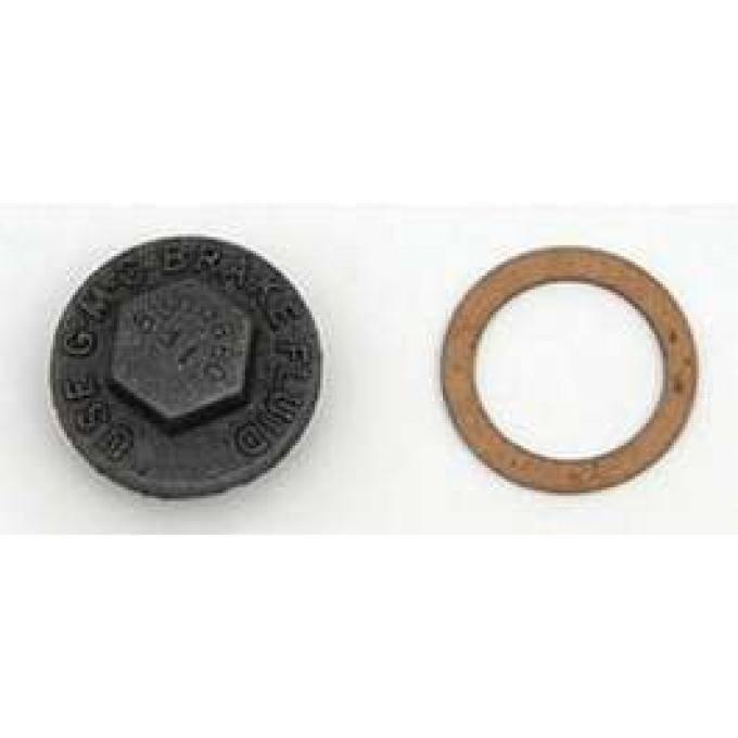 Chevy Master Cylinder Cap, Manual & Power Brake, 1955-1956
