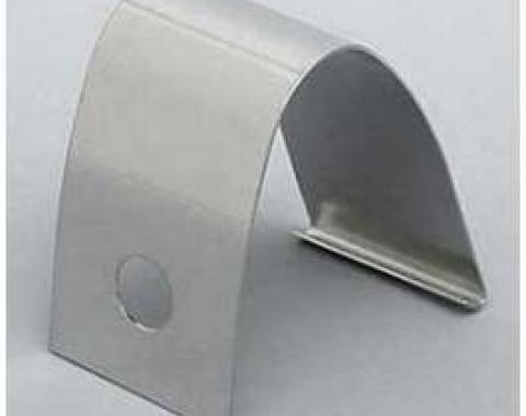 Chevy Windshield Center Divider Clip, Stainless Steel, Convertible, 1955-1957