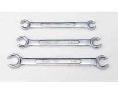 Brake & Fuel Line Flare Nut Wrench Set