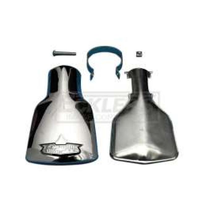Chevy Exhaust Extension, Chrome, 1955-1956