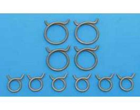Chevy Radiator & Heater Hose Clamp Set, 1957