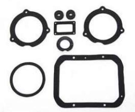 Chevy Heater Gaskets, Deluxe, 1957