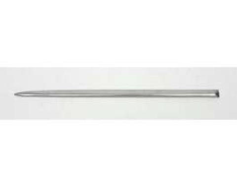 Chevy Door Molding, Stainless Steel, Right, Upper, Bel Air 2-Door, 1955