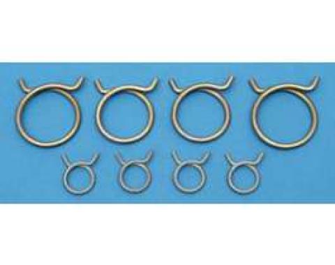 Chevy Radiator & Heater Hose Clamp Set, 1955-1956
