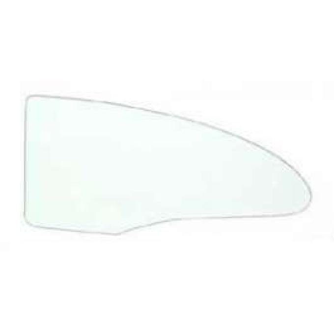 Chevy Quarter Glass, Clear, 2-Door Hardtop, 1955-1957