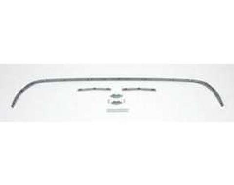 Chevy Convertible Top Rear Tack Strip Set, 1955-1957
