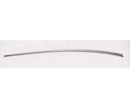 Chevy Quarter Molding, Stainless Steel, Long, Left, Lower, Bel Air 2 Door, 1956