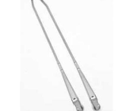 Chevy Windshield Wiper Arms, Stainless Steel, 1955-1957