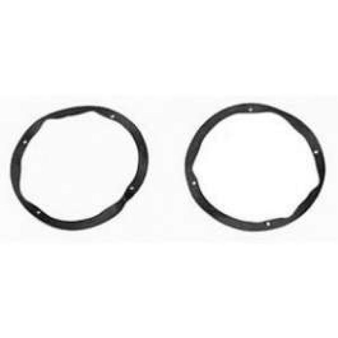 Chevy Headlight Bucket Seals, 1957