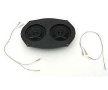 Chevy Stereo Speaker, 80 Watt, Custom Autosound, 1955-1957