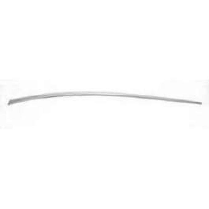 Chevy Quarter Molding, Stainless Steel, Long, Right, Lower, Bel Air 2 Door, 1956