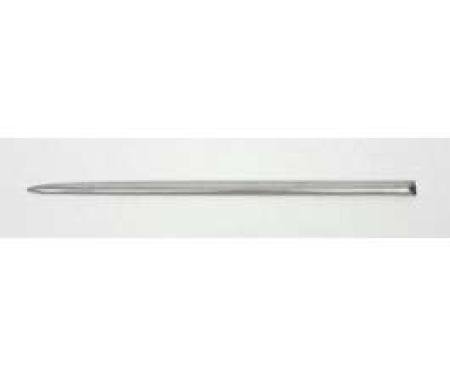 Chevy Door Molding, Stainless Steel, Right, Upper, Bel Air 2-Door, 1955