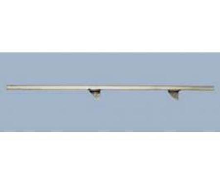 Chevy Rear Door Glass Setting Channel, Right, 4-Door Sedan & Wagon, 1955-1957