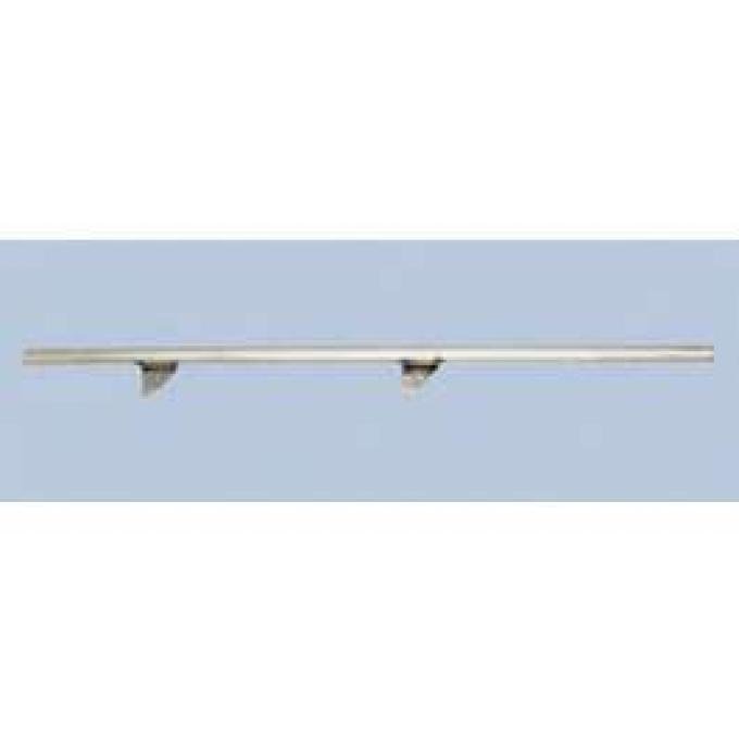 Chevy Quarter Window Setting Channel, Left, 2-Door Wagon, 1955-1957