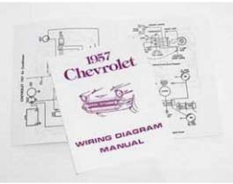 Chevy Wiring Harness Diagram Manual, 1957