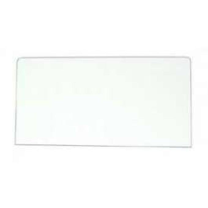 Chevy Door Glass, Clear, 2-Door Hardtop Or Convertible, 1955-1957