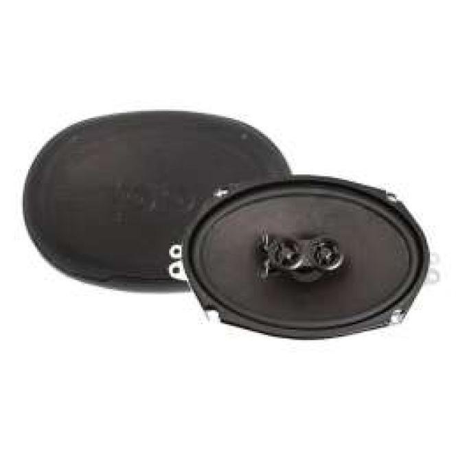 Chevy Speakers, Rear Deck, Stereo, 6 x 9, 200 Watts, 1955-1957