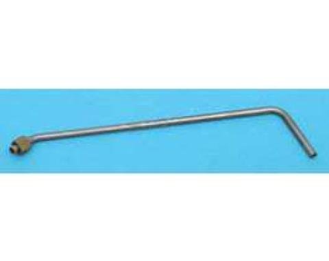 Chevy Heat Choke Tube, 2-Barrel Carburetor, Stainless Steel, 1955-1956