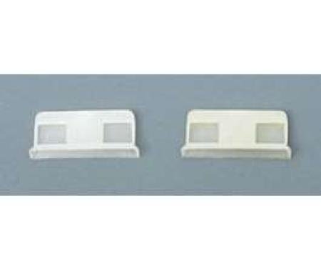 Chevy Flipper Tabs, Nylon, 2-Door Hardtop, 1955-1957