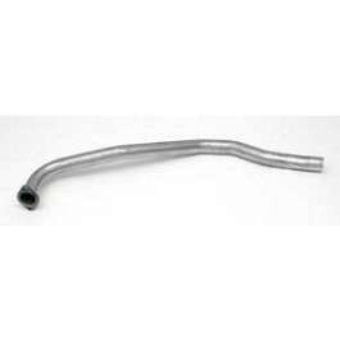 Chevy Aluminized Dual Exhaust Pipe, 265ci, Left, 1955-1956