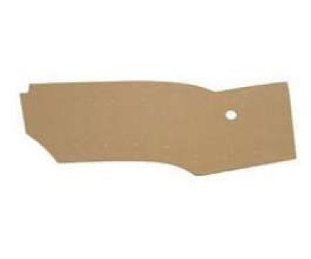 Chevy Cardboard Interior Rear Quarter Panels, 2-Door Hardtop, 1956-1957
