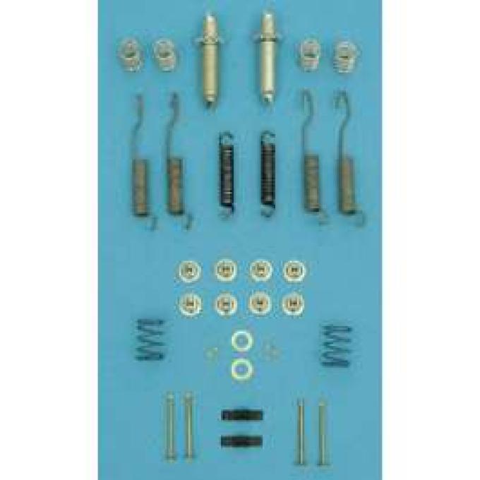 Chevy Drum Brake Adjusting Hardware Kit, Rear, 1955-1957