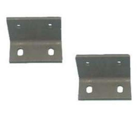 Chevy Transmission Crossmember Brackets, 1955-1957