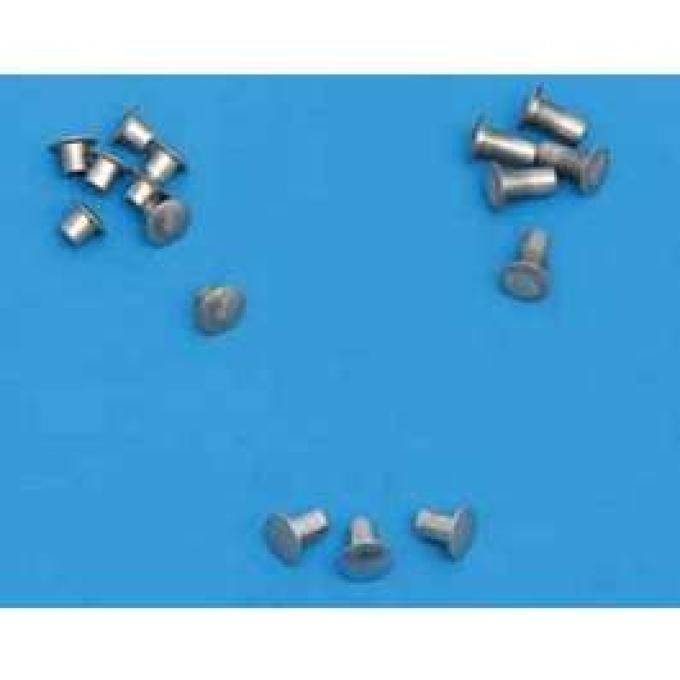 Chevy Vent Window Rivet Set, Stainless Steel, 1955-1957
