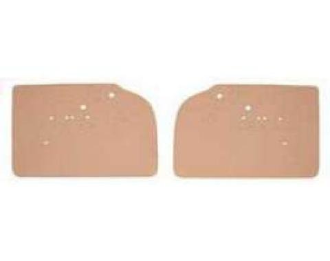 Chevy Cardboard Interior Front Door Panels, 4-Door Sedan & Wagon, 150 & 210, 1956