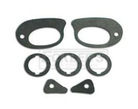 Chevy Door Handle, Door Lock & Trunk Lock Gaskets, 1955-1957