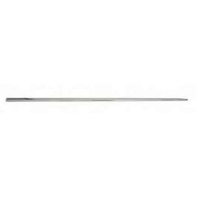 Chevy Quarter Panel Molding, Stainless Steel, Left, 210 2-Door, 1955