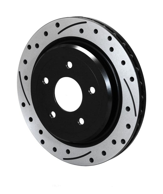 Wilwood Brakes SRP Drilled Performance Rotor & Hat 160-14041-BK