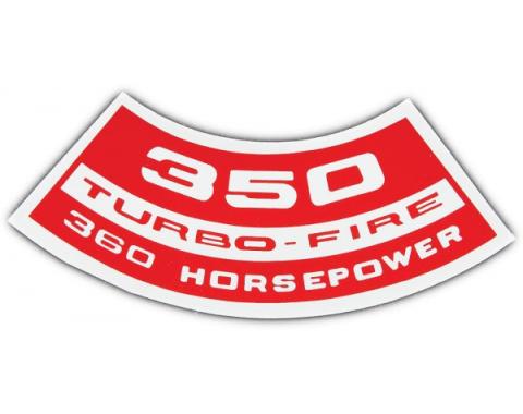 350 TURBO FIRE 360HP DECAL