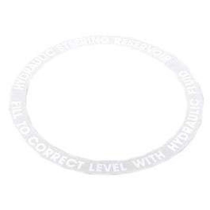 Chevy Power Steering Lid Decal, 1953-1954
