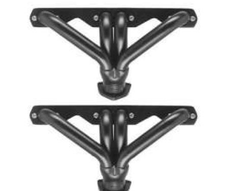 Chevy Headers, Sanderson, Small Block V8, For Mustang II Front Suspension, 1949-1954