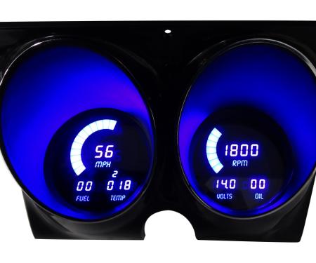 Intellitronix 1967-1968 Camaro LED Digital Gauge Panel DP4000