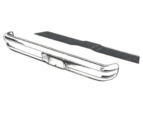 Dennis Carpenter Bumper Seal - 1964-65 Ford Car   C4DZ-17808-A