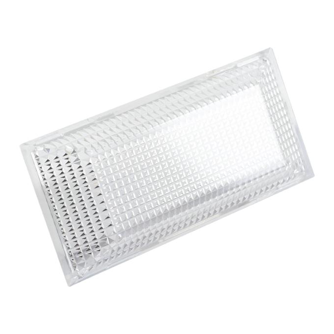 Dennis Carpenter Dome Light Lens - Clear - 1973-79 Ford Truck, 1978-79 Ford Bronco. 1971-79 Ford Car D1AZ-13783-C