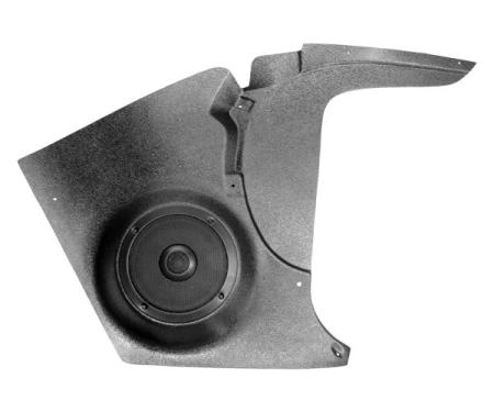 Custom Autosound Corvette Kick Panels with 80 Watt Speakers, 1958-1962