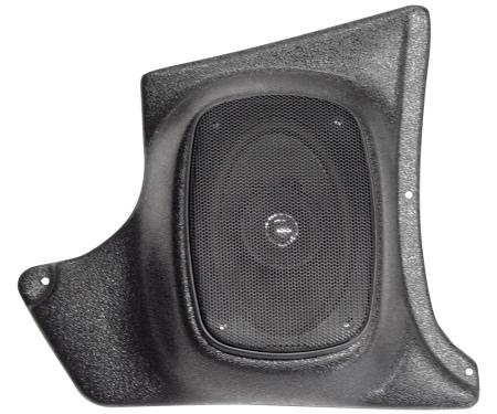 Custom Autosound Corvette Kick Panels with 80 Watt Speakers, 1963-1967