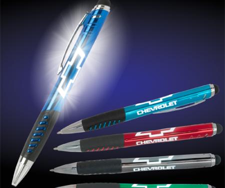 Chevrolet Bowtie Illuminated Stylus Pen