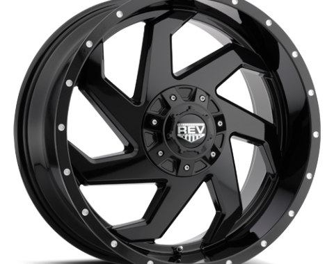 REV Wheels Off Road 895 Series, 17x9, 5 BS, 6x5.5 / 6x135 895B-7903500