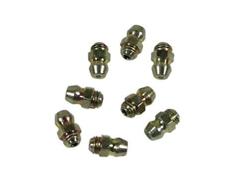 Corvette Grease Fitting Kit, 8 Piece 64L, 1964-1982