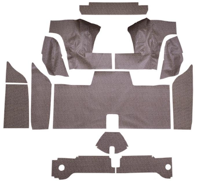 ACC 1961-1963 Ford Thunderbird Trunk Mat Hardtop with Boards Burtex