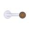 United Pacific Vent Window Crank With Chrome Knob For 1942-48 Chevy Passenger Car C424804C