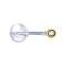 United Pacific Window Crank With Ivory Knob For 1949-64 Chevy Passenger Car C496403