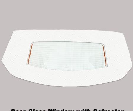Kee Auto Top HG0159DF53SP Convertible Rear Window - Vinyl, Direct Fit